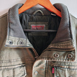 LEVI'S Men's Washed Canvas Utility Jacket