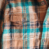 PRANA Plaid Heritage Shacket