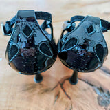 DIOR Patent Leather Strappy Heels