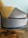FENDI Fendista Tricolor Pumps