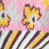 Paisley Knit Cardigan Sweater