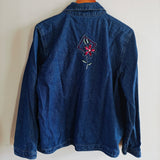 Vintage Embroidered Denim Jacket