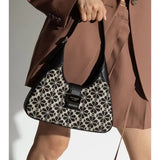 KATE SPADE Flower Jacquard Shoulder Bag