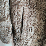 Vintage Faux Persian Lamb Coat