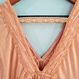 POL Lace Detailed Tank Top