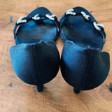 Vintage GUISEPPE ZANOTTI Silk Satin Heels