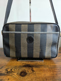 Vintage FENDI Pequin Stripe Crossbody Camera Bag
