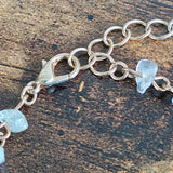 Rose Quartz Crystal Chip Bracelet/Anklet