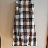 Vintage Plaid Jumper Dress