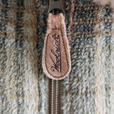 Vintage WOOLRICH Plaid Fleece Jacket