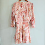 BTFL-LIFE Floral Wrap Dress