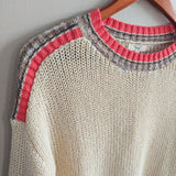 Ribbon Knit Sweater