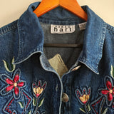 Vintage Embroidered Denim Jacket
