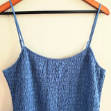 AMERICAN EAGLE Bella Smocked Midi Dress