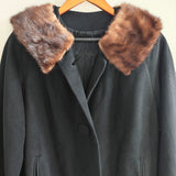 Vintage Cashmere & Mink Coat