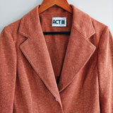 Vintage Textured Blazer