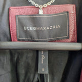 BCBGMAXAZRIA Miley Leather Moto Jacket