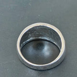 Vintage SS Mother of Pearl Dome Ring