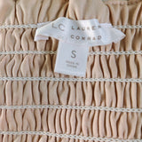 LC LAUREN CONRAD Smocked Flutter Dress