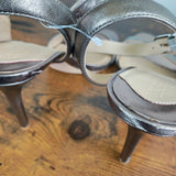 RALPH LAUREN Gwen Gold Heels