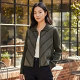 Vintage Suede Whipstitch Jacket