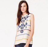 TORY BURCH Avery Sleeveless Tunic