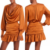 RAMY BROOK Camilla Cowl Neck Dress