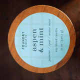 FOUNDRY CANDLE CO Aspen & Mint Candle