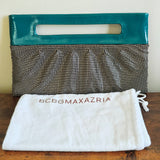 BCBG Max Azria Silver Chain Clutch