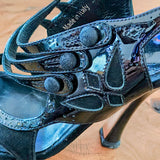 DIOR Patent Leather Strappy Heels