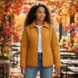 MICHAEL KORS Quilted Barn Jacket