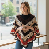 Vintage Handknit Poncho
