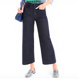 J.CREW Point Sur Wide-leg Crop Pant
