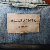 ALLSAINTS Distressed Denim Jacket