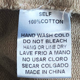 Terry Knit Flower Patch Top