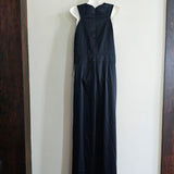 TAHARI Petra Satin Jumpsuit