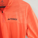 ADIDAS Men's Terrex Multi Half-Zip Running Tee