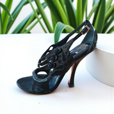 DIOR Patent Leather Strappy Heels