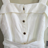 KARL LAGERFELD Button Down Midi Dress