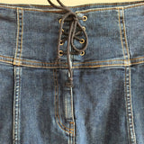 FREE PEOPLE Denim Mini Skirt