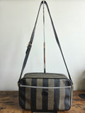 Vintage FENDI Pequin Stripe Crossbody Camera Bag