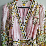 A LOVES A Floral Wrap Dress