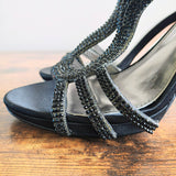 ANTONIO MELANI Rhinestone Tamra Heels