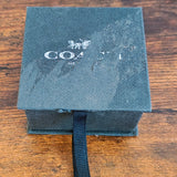 COACH Skeletal Rexy CZ Stud Earrings