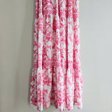 MAX STUDIO Tiered Floral Maxi Dress
