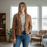 Vintage Floral Blazer