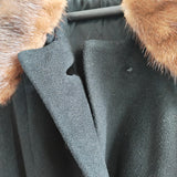 Vintage Cashmere & Mink Coat