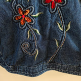 Vintage Embroidered Denim Jacket