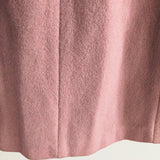 Vintage Safari-Style Wool Long Coat