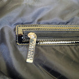 VERSACE Patent Leather and Mesh Tote Bag